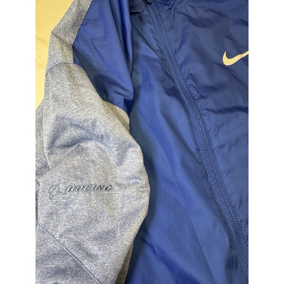 Nike Golf Shield Windproof Windbreaker Blue Full Zip Jacket Men’s XL 726401-480 - Picture 8 of 9